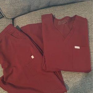 Maroon Figs Like New Condition